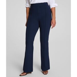 SPANX Navy Boot-Cut Flare Pants